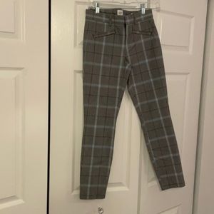 Plaid Gap trousers